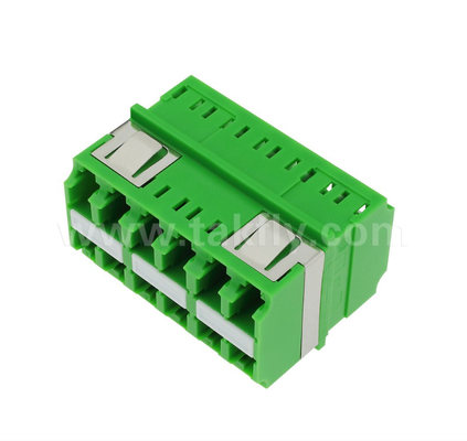 12-portowy adapter LC-LC o dużej gęstości – 12-rdzeniowy, wielokanałowa transmisja danych, niskie straty wtrąceniowe, do centrów danych i szybkich sieci światłowodowych