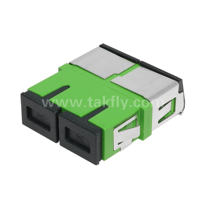 Adapter SC Duplex z przednim roletem