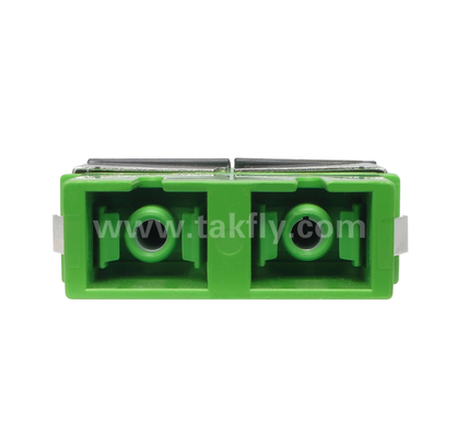 Adapter SC Duplex z przednim roletem