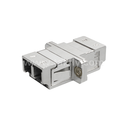 LC Duplex Metal Adapter ️ Trwała obudowa metalowa, wymienna, do kabli do kabli i urządzeń do kabli
