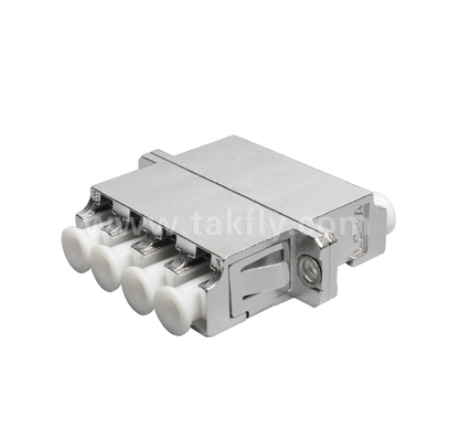 Adapter LC Quad Metal ️ Wysokiej gęstości 4-przewodowy interfejs LC, wytrzymały, nisko stratny, odporny na wysokie i niskie temperatury
