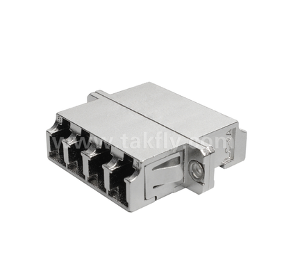 Adapter LC Quad Metal ️ Wysokiej gęstości 4-przewodowy interfejs LC, wytrzymały, nisko stratny, odporny na wysokie i niskie temperatury