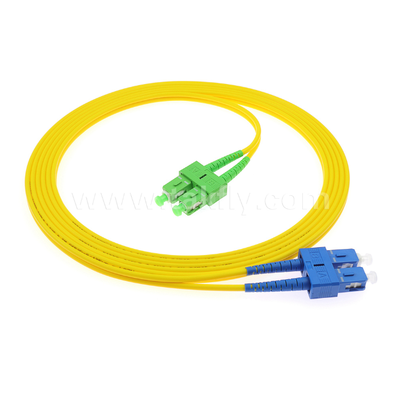 SC-SC Simplex & Duplex Fiber Optic Patch Cord ¢ SM/MM, dla niezawodnego połączenia między sieciami optycznymi