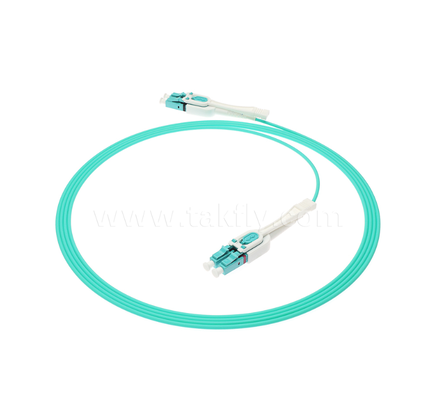 LC Push-Pull Uniboot Fiber Optic Patch Cord               One-Tube Two-Core, Polarity Interchangeable, dla aplikacji wysokiej gęstości montażu i centrum danych