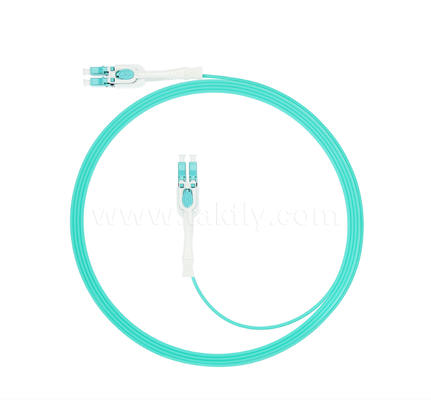 LC Push-Pull Uniboot Fiber Optic Patch Cord               One-Tube Two-Core, Polarity Interchangeable, dla aplikacji wysokiej gęstości montażu i centrum danych