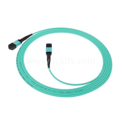 MPO MTP Patchcord MM OM3 Trunk Cable 12F Włókno optyczne do centra danych AI Telecom Cabling