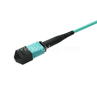 MPO MTP Patchcord MM OM3 Trunk Cable 12F Włókno optyczne do centra danych AI Telecom Cabling