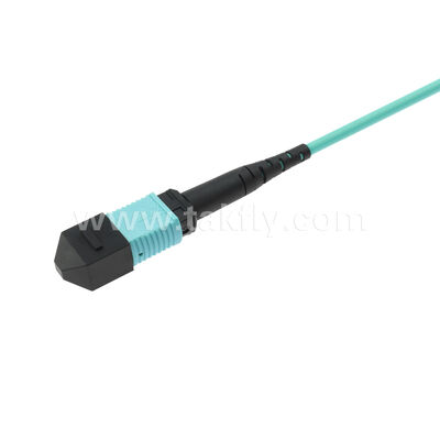 MPO MTP Patchcord MM OM3 Trunk Cable 12F Włókno optyczne do centra danych AI Telecom Cabling