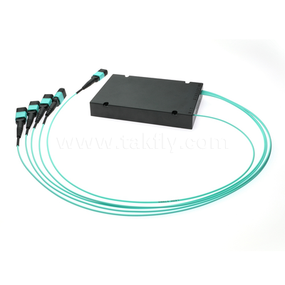 MPO/MTP Fanout Cable PLC Splitter 1x4 SM/MM Włókno optyczne do centrum danych FTTX