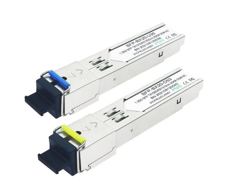 1.25Gbps SFP Bi-Directional Transceiver 20KM Reach Tx1310nm/Rx1550nm TK-B3512-3SCD20