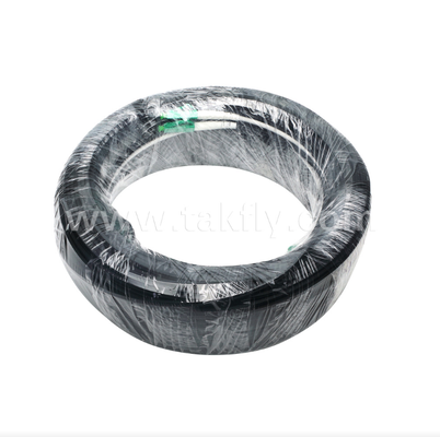 LC/APC Flat Drop Patch Cord - 2 Cor Duplex, wstępnie połączony, antywibracyjny, wbudowany w pomieszczeniach dla szybkiego wdrażania FTTH.