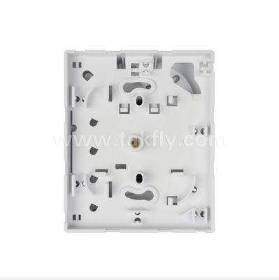 TKS-1806-04D FTTH Fiber Termination Box – Montaż biurkowy/ścienny, 4-portowy, wewnętrzny, obsługuje spawanie światłowodów i zarządzanie kablami
