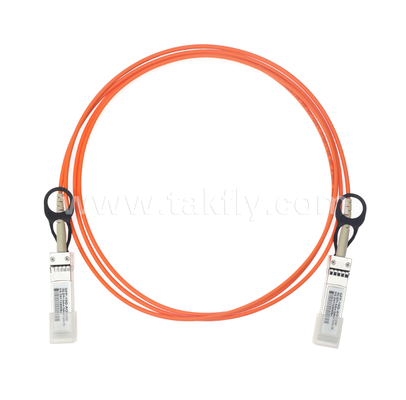10G SFP+ Aktywny Kabel Optyczny (AOC) – 300m na OM3, 850nm VCSEL, Niskie Zużycie Energii <0.35W/koniec, Połączenie Krótkiego Zasięgu SFP+ do SFP+