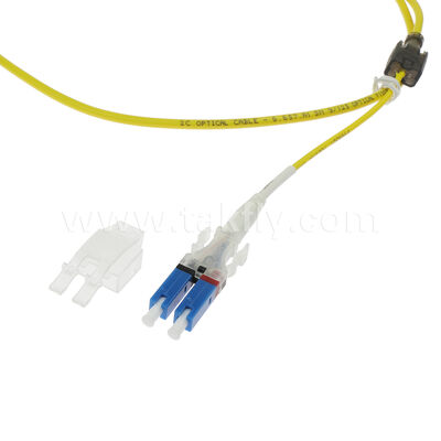 Kabel połączeniowy LC Uniboot jednomodowy – z przełączaną polaryzacją / z możliwością śledzenia