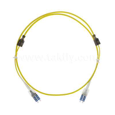 Kabel połączeniowy LC Uniboot jednomodowy – z przełączaną polaryzacją / z możliwością śledzenia