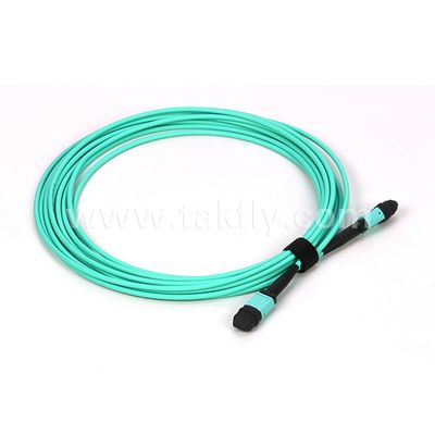 Kabel światłowodowy wielofunkcyjny 12/24 rdzeni Mpo Mtp Om3 do zastosowań w centrach danych