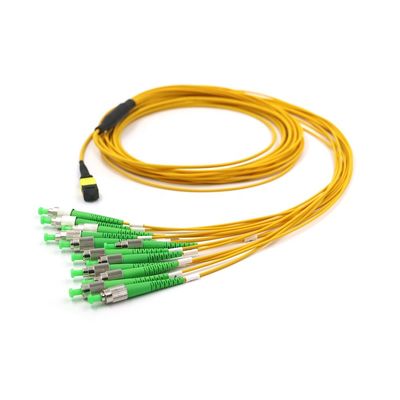 Kabel rozgałęźny FC APC do MTP 12 włókien G657A1 0,3dB o niskiej stracie