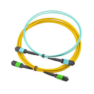 CPR Armored MPO MTP Mpo Trunk Cable Flexing Stainless Steel Stainless