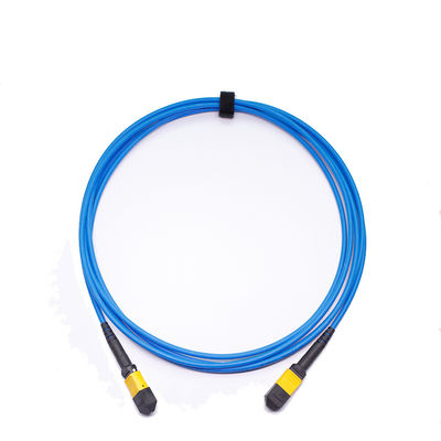 CPR Armored MPO MTP Mpo Trunk Cable Flexing Stainless Steel Stainless