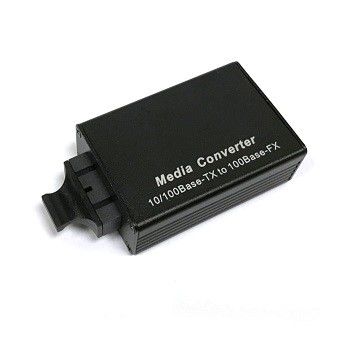 Konwerter światłowodowy jednomodowy Simpex w rozmiarze mini 10/100M w sieci Ethernet