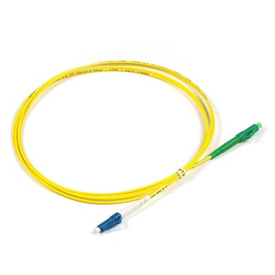 LC UPC do LC APC Światłowodowy kabel krosowy SM Simplex G657A1 2,0 mm LSZH
