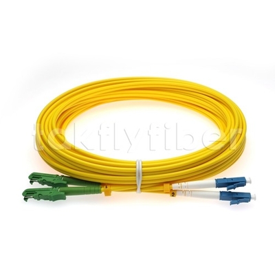 APC do LC PC Duplex Patch Cable 3,0 mm SM G652D 1310nm do sieci telekomunikacyjnej