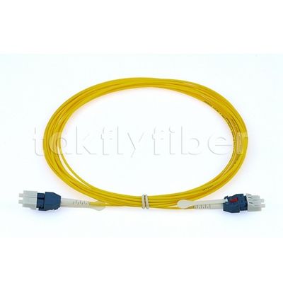 Polarity Rotating 2.0mm LC PC Uniboot Duplex Fiber Optic Patch Cord z G657A1 Fiber for Network