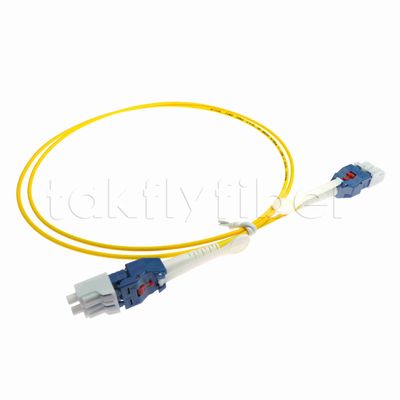 Polarity Rotating 2.0mm LC PC Uniboot Duplex Fiber Optic Patch Cord z G657A1 Fiber for Network
