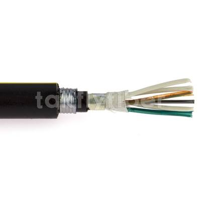 Zewnętrzny kabel światłowodowy GYTA53 SM G652D do kanału i bezpośrednio zakopany