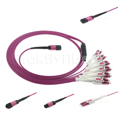 Kabel światłowodowy MTP MPO Patchcord 8 12 24 rdzeń OM3 OM4