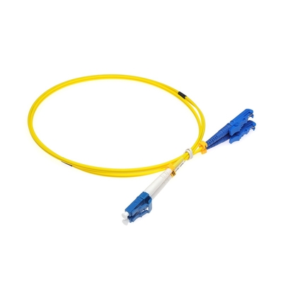 Kabel światłowodowy E2000 UPC jednomodowy 9/125um Duplex 2,0 mm