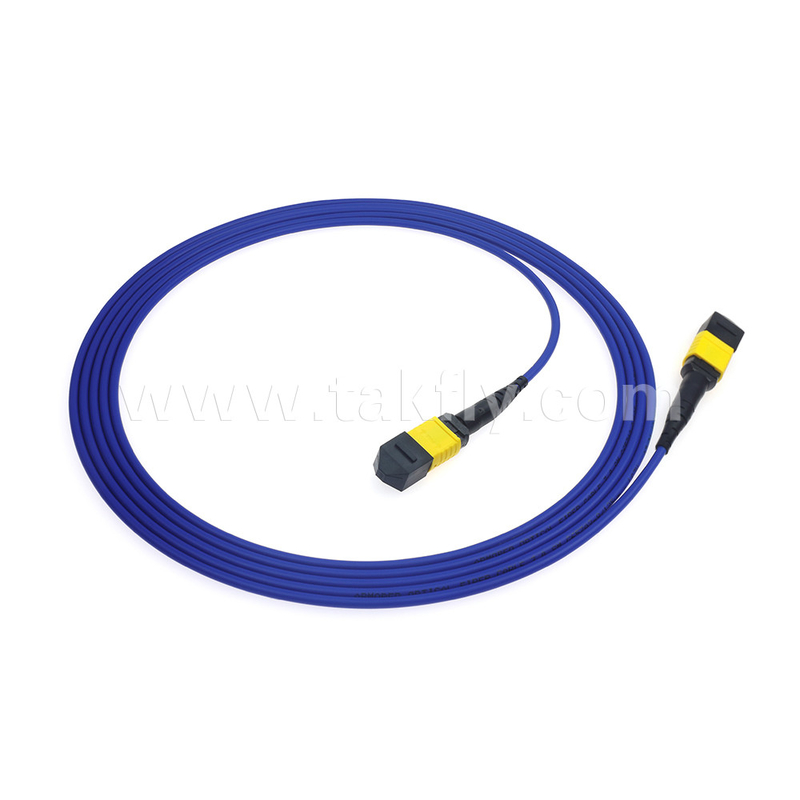 Centrum danych FTTX Kabel światłowodowy MPO Patch Cord MTP Trunk Cable Pancerny SM MM Jumper