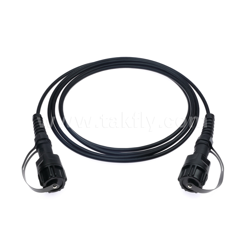 SM/MM MPO Patch Cord MTP Trunk Cable ODVA-MPO/MTP Waterproof Jumper dla centrum danych FTTX