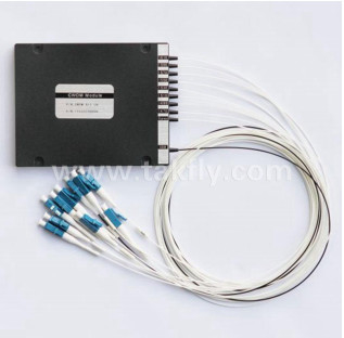 1%TAP 8+1CH CWDM Mux Demux ABS Box 2,0 mm 3,0 mm LC APC Connector