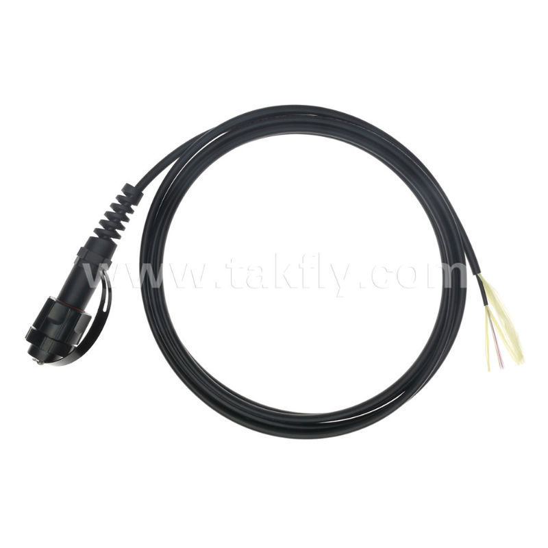 MPO/MTP Pigtail Patch Cord Waterproof Trunk Cable ODVA-MPO/MTP SM/MM dla centrum danych FTTX