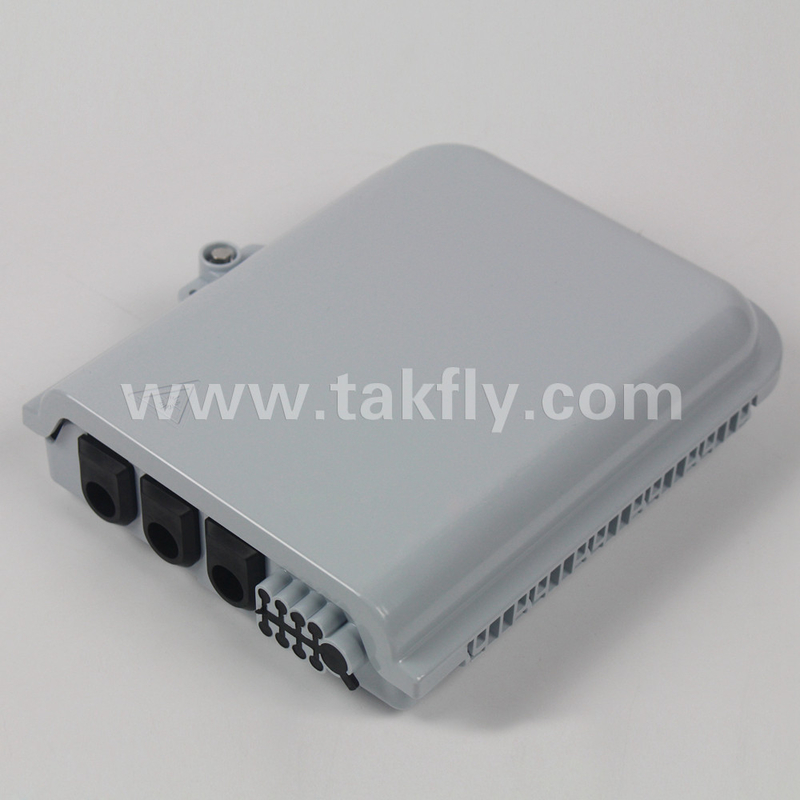 FTKS-1805-08F 8 Port Fiber Termination Box, FTTx Fiber Optic Cable Junction Box