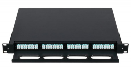 TK-HRS-1096B Wysokość 1U MTP MPO Cassette Patch Panel For Data Center