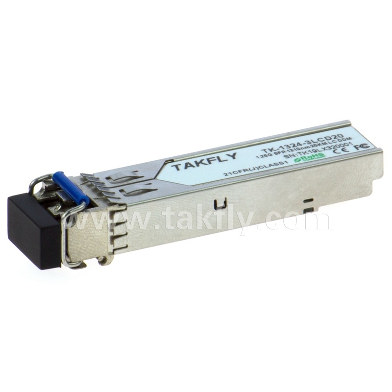 1.25G SFP 1310nm 20KM SMF DDM LC CISCO JUNIPER HUAWEI Kompatybilny moduł nadajnika optycznego SFP