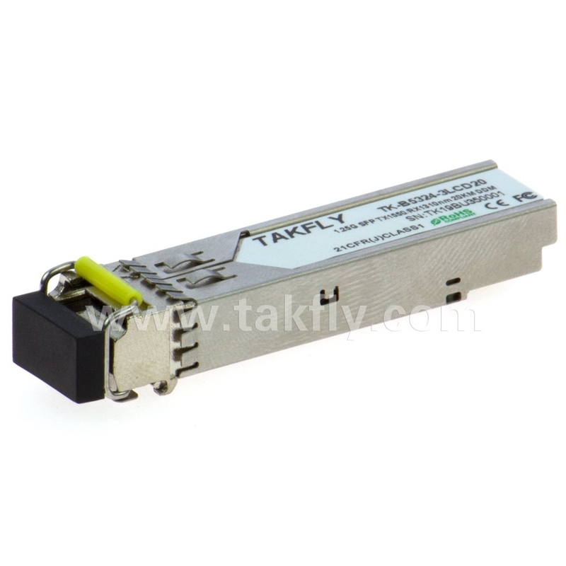1.25G SFP BIDI Tx1550/Rx1310nm 20KM SMF DDM LC CISCO JUNIPER HUAWEI Kompatybilny moduł nadajnika optycznego SFP