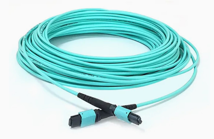 8/12/24core 2m-50m High Density PVC/LSZH UL Certification Female/ Male MPO-MPO Sm Om3 Om4 Om5 Trunk Cable Patch Cord Fiber Optic Jumper