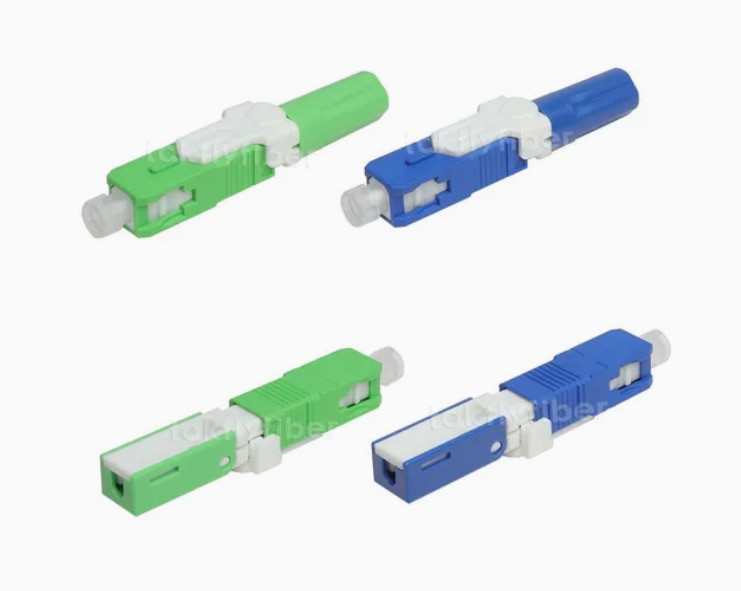 LC Connector Style SC Fast Connector dla kabli światłowodowych o średnicy 0,125 mm