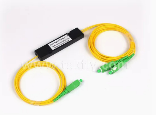 1x2 Single Mode ABS SC PLC Splitter Fiber Optic Sc APC 1 do 2 PLC Splitter