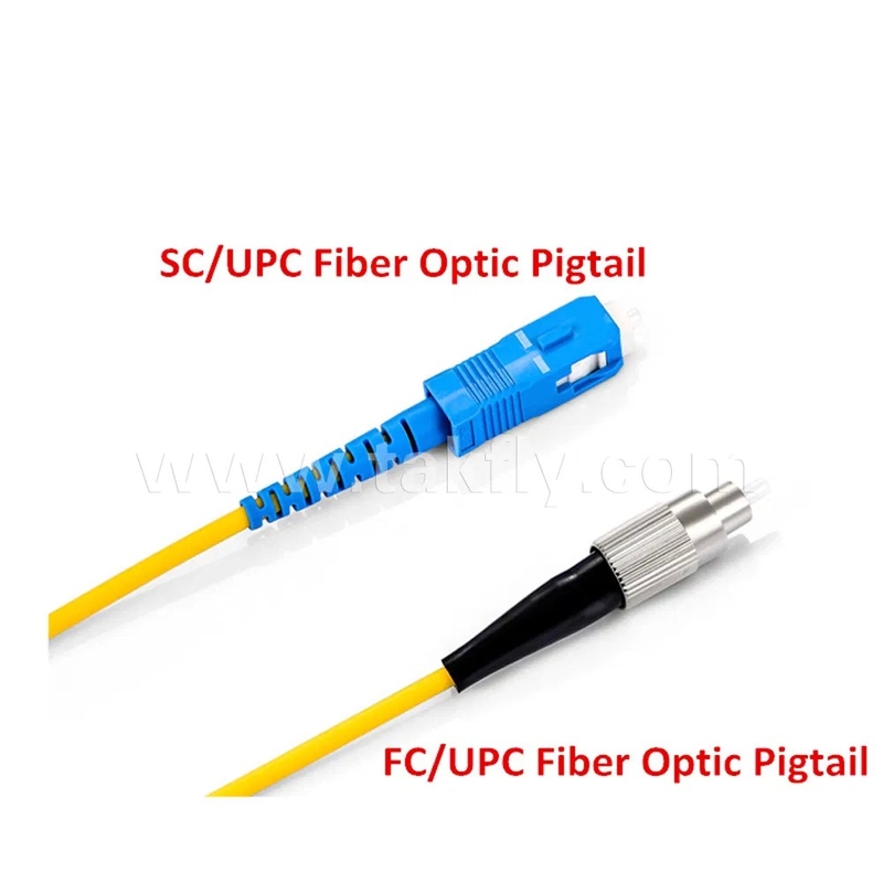 0.9mm 2.0mm 3.0mm LSZH SC APC Fiber Optic Pigtail -40C do +80C