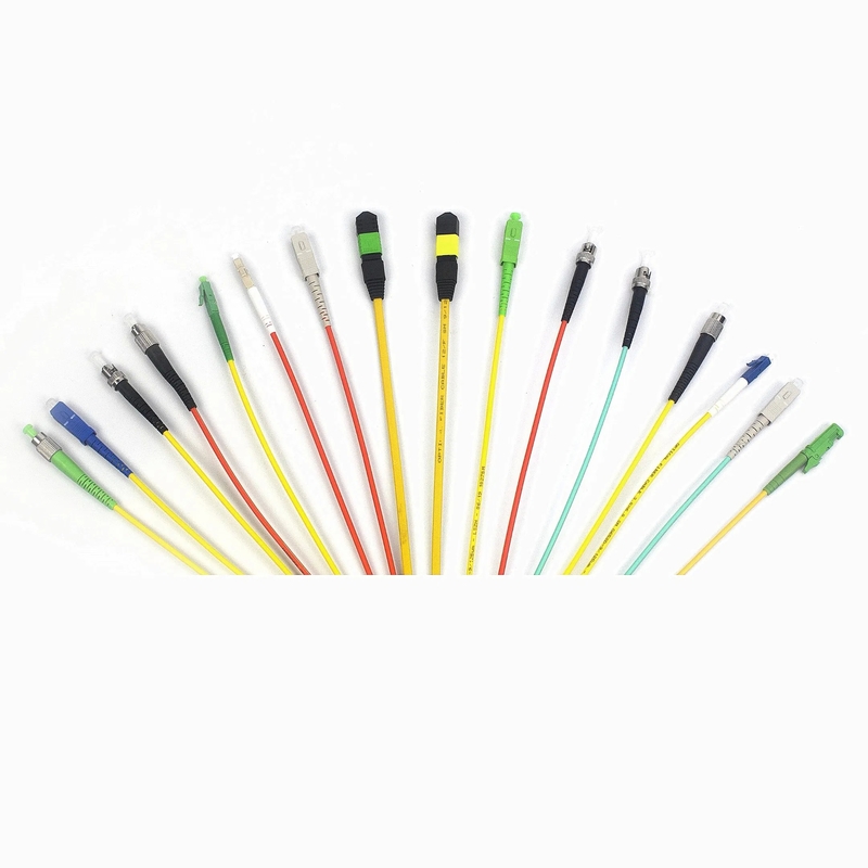 SC/LC/ST/FC Włókno optyczne wątek 100N Wytrzymałość na rozciąganie PVC/LSZH