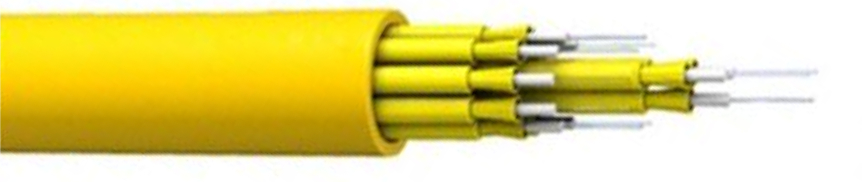 FTTH Kryty kabel optyczny 4-48 rdzeni 2000M LSZH / PVC / PU do rozwiązań telekomunikacyjnych