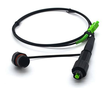 SC/APC-Optictap SC/APC FTTH Drop Cable Patchcord/Pigtail , SM G657A1 ,5.0*2.0mm, LSZH Black Jacket