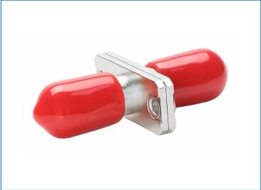 ST prostokątny metalowy adapter typu SM/MM niskie IL