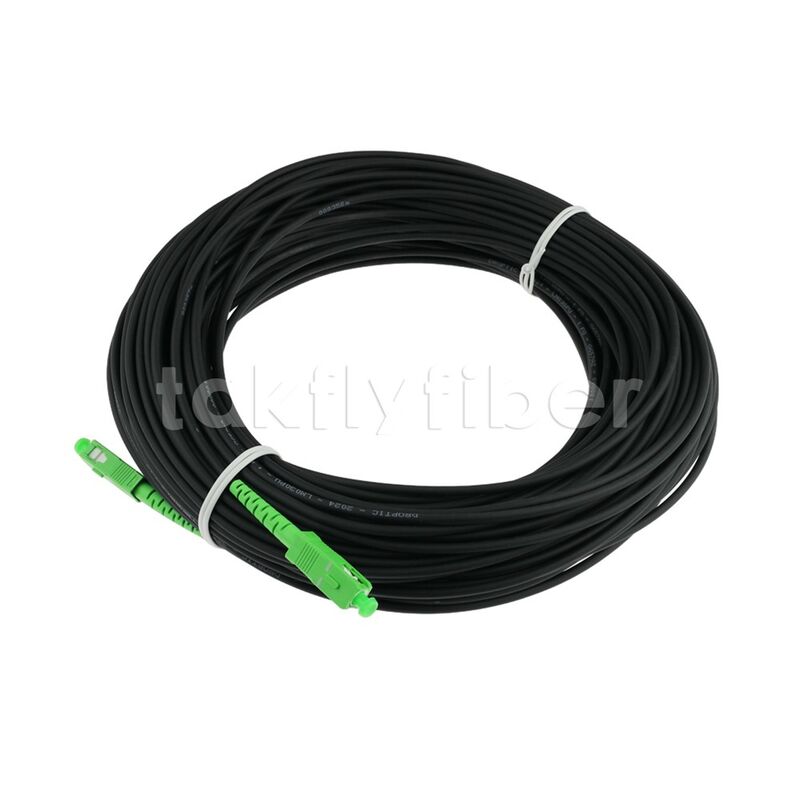 Patchcord światłowodowy z certyfikatem CPR Eca 3,0 mm TPU z okrągłym kablem krosowym SCAPC-SCAPC