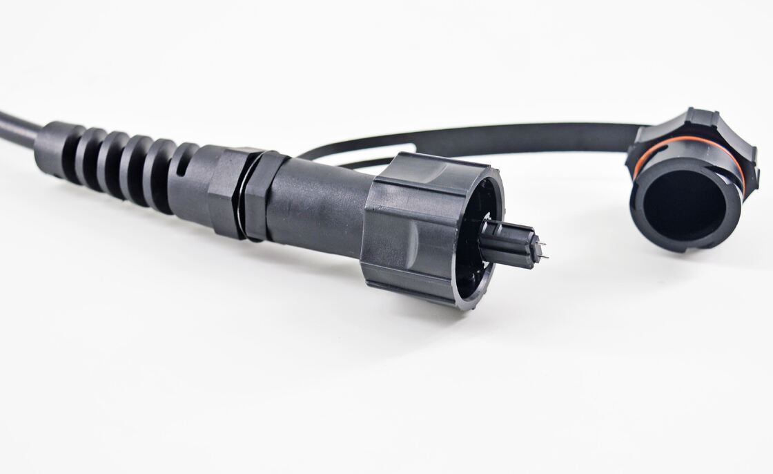 Wodoodporny kabel rozgałęźny światłowodowy ODVA MPO MTP Męski Żeński na LC SC FC ST SM MM OM3 OM4 OM5 / Światłowodowy kabel krosowy / Światłowodowy kabel połączeniowy / Światłowodowy kabel główny / Światłowodowy kabel wentylatorowy