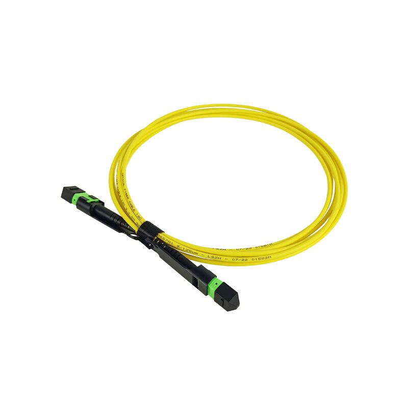 Złącze światłowodowe MPO MTP z zawleczką SM MM OM3 OM4 OM5 Światłowodowy kabel rozgałęźny Patchcord światłowodowy/Kabel krosowy światłowodowy/Kabel główny światłowodowy/Kabel rozgałęźny światłowodowy do wysokiej gęstości